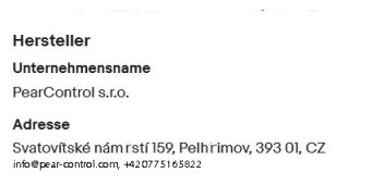 Manufacturer/Hersteller